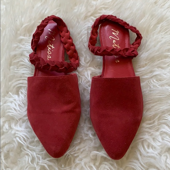 Anthropologie Shoes - Matisse leather Flats Sandal Size 8